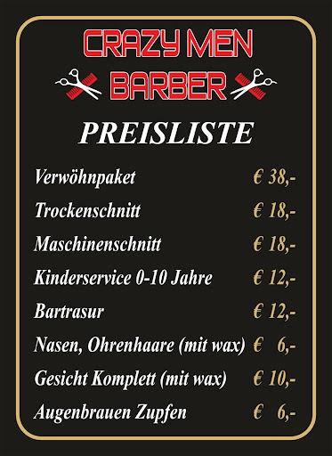 Crazy Men Barber – Zwentendorf